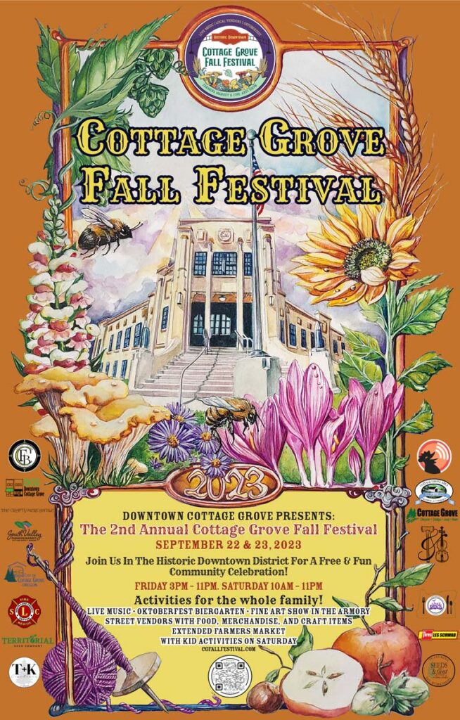 Cottage Grove Fall Festival Poster